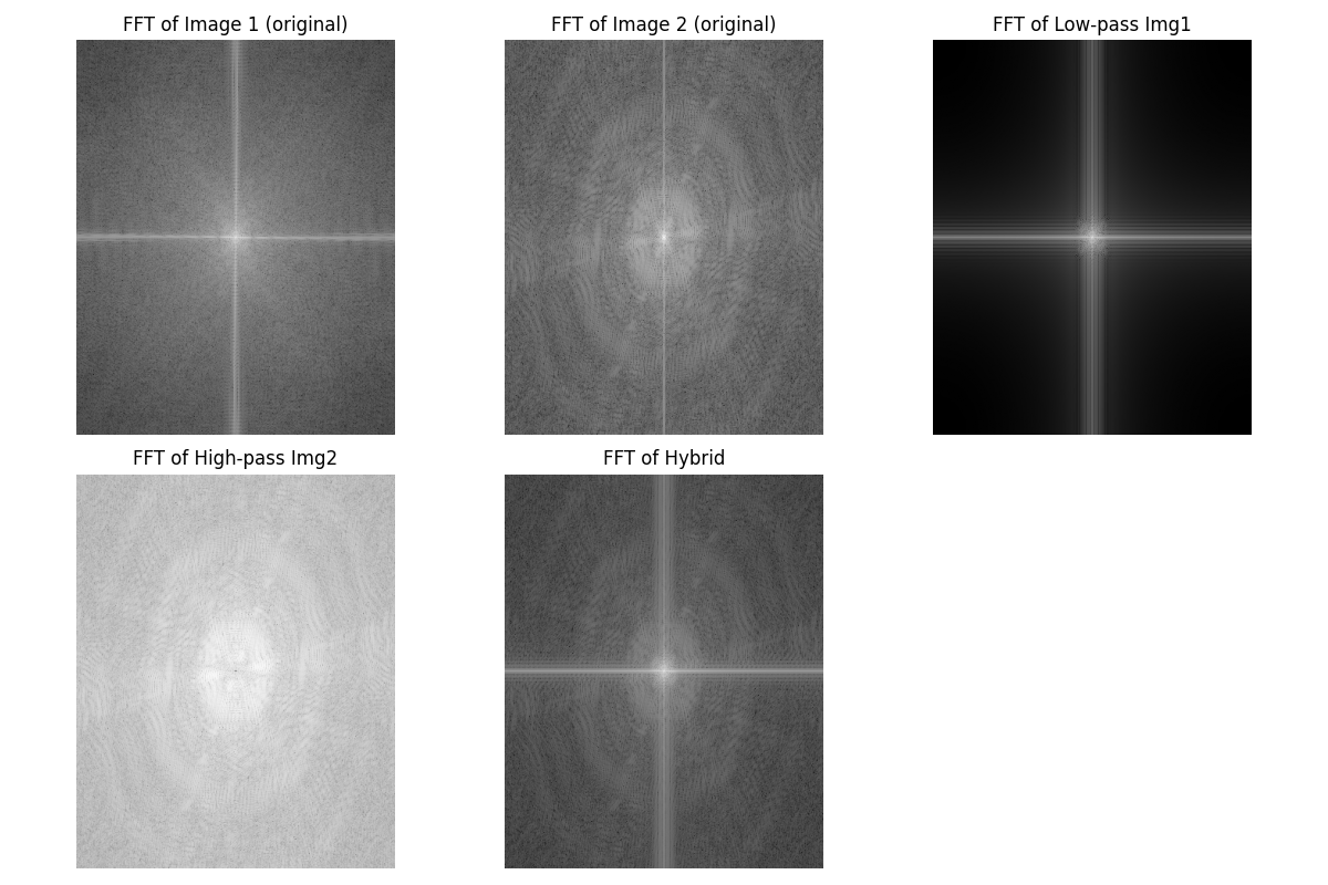 FFT of Hybrid LeBron + Goat image