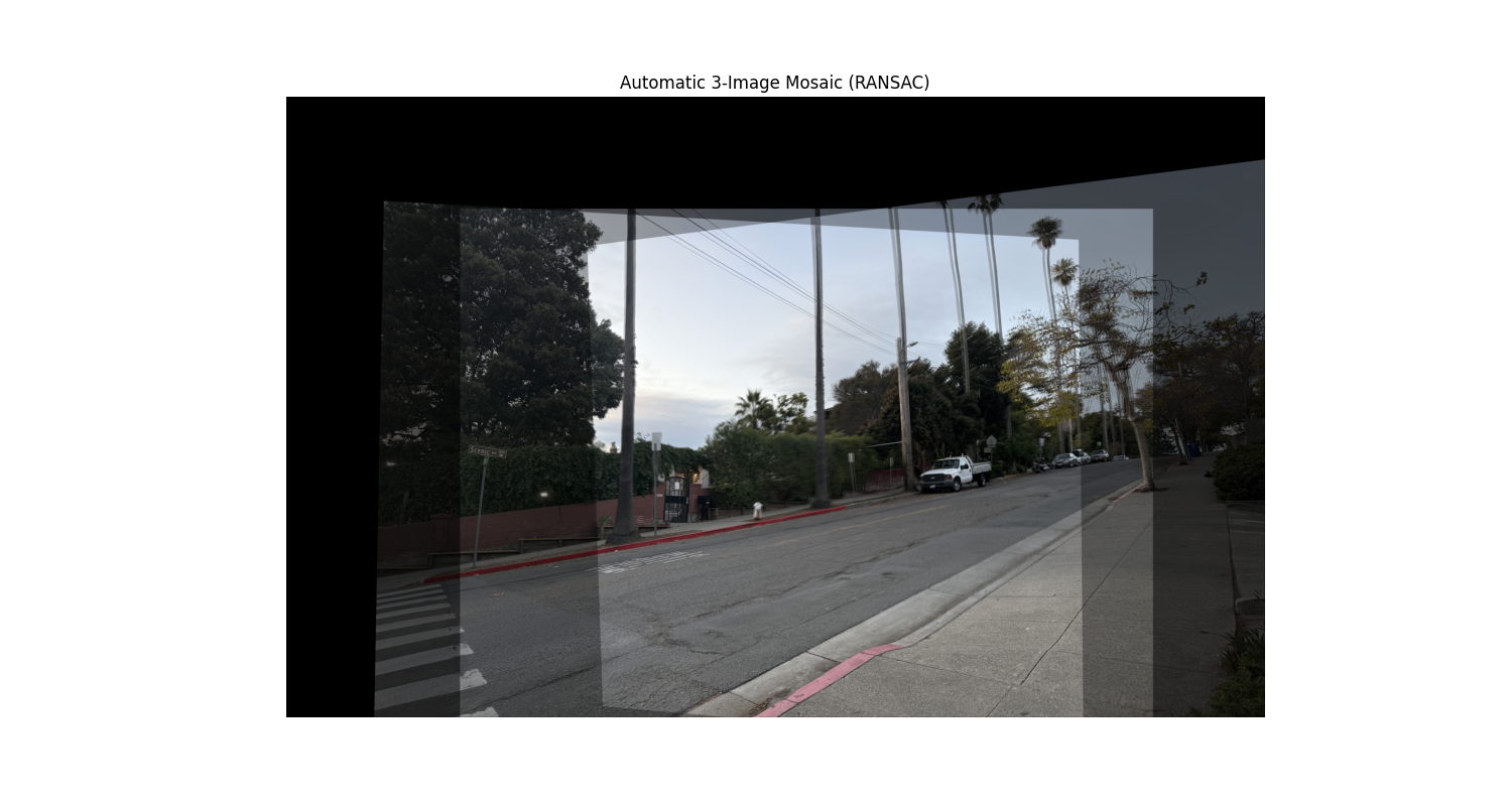 Scenic automatic mosaic